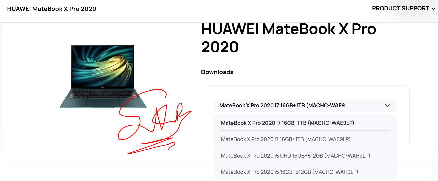 HUAWEI MateBook X Pro 2020 MACHC-WAE9LP.PNG